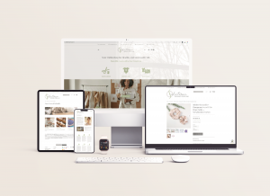 Seidentraum Onlineshop Mockup